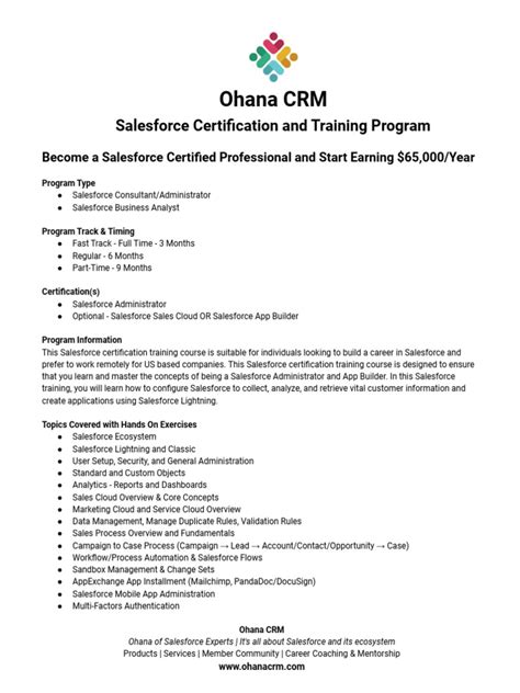 Ohana CRM .